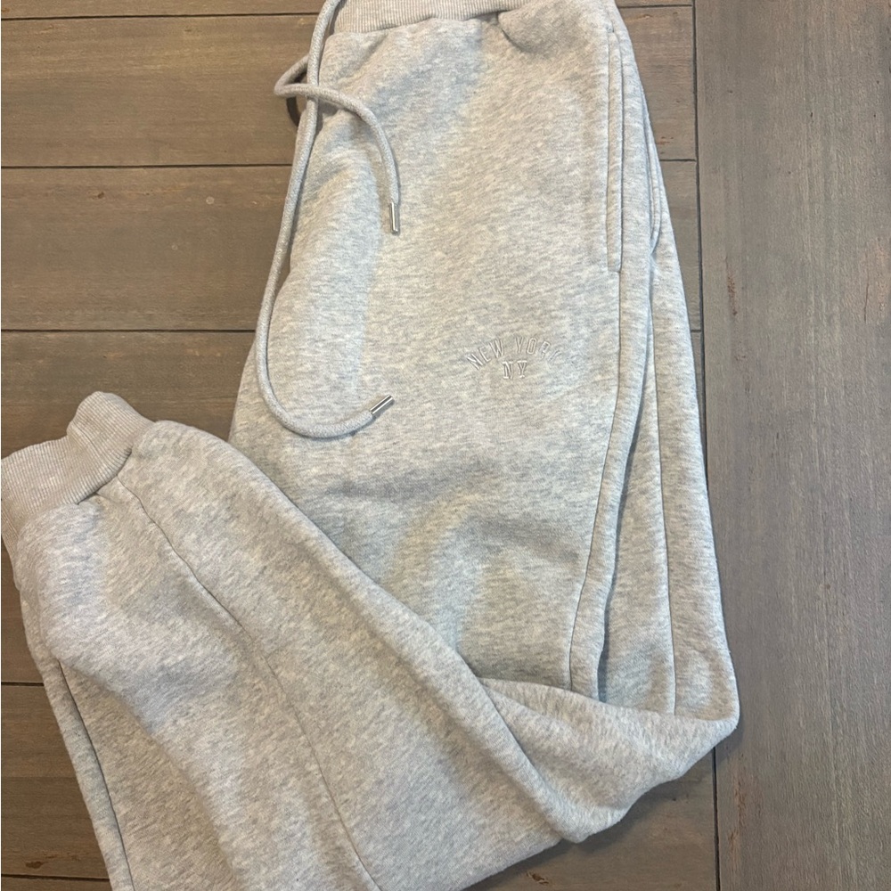 Women's Light Gray Joggers